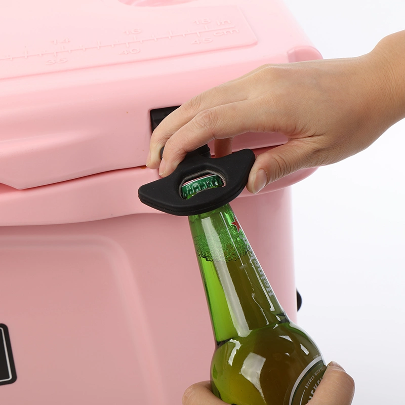 2023 Snowball Outdoor Insulated Ice Chest Roto Molded Beer Cooler Box Pink Color for Women Use