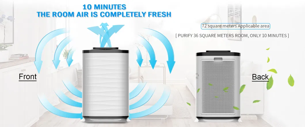 APP Intelligent Air Management Medical Air Purifier HEPA Filter Home Air Purification