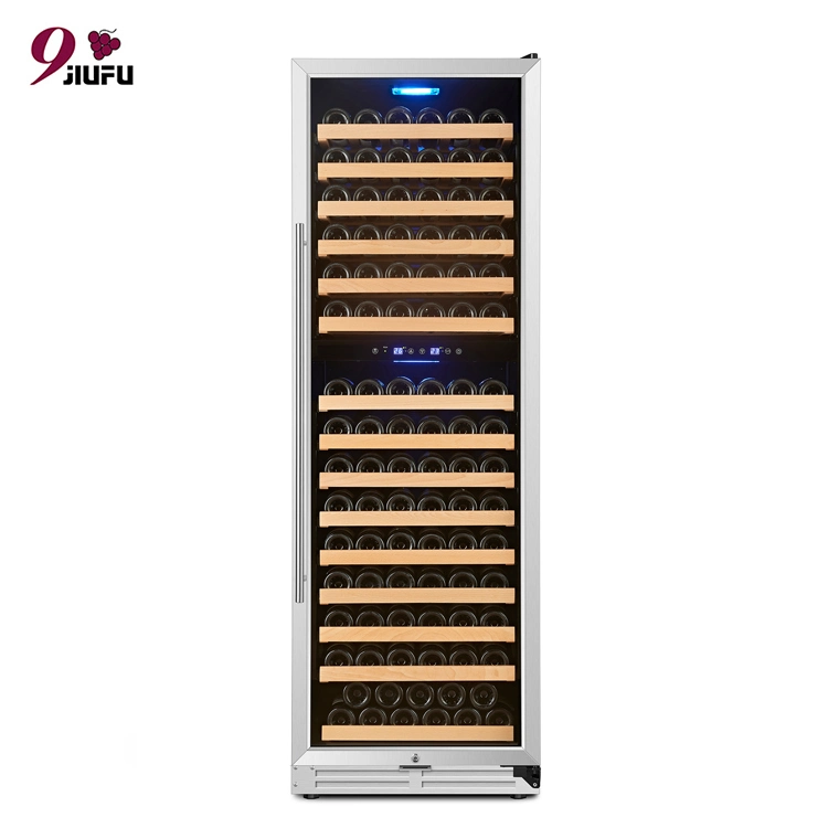 Top Rated Custom Commerical Humidor Wine Fridge Dual Zone Wine Fridge Cooler