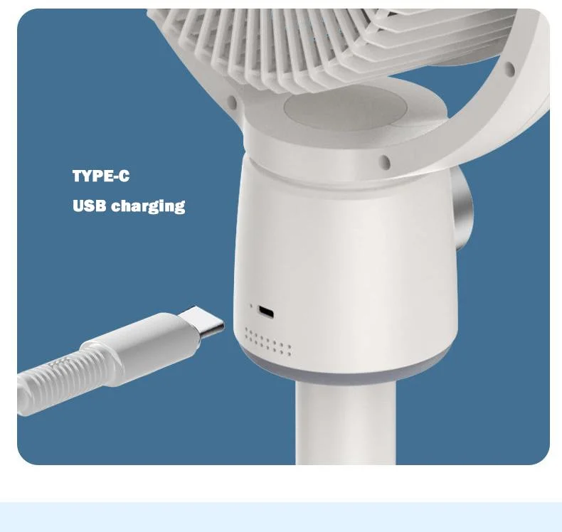 4 Speed Setting Vertical Intelligent Swing Air Circulation Fan