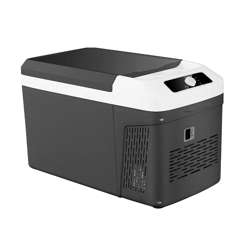 15L Car Fridge Car Refrigerator DC 12-24V AC 100-240V Portable Freezer with Big Battery