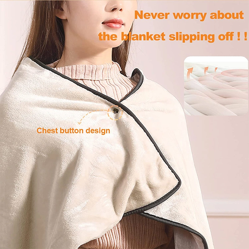 Graphene Electric Heated Camping Blanket USB Wireless Heated Blanket Graphene Shawl