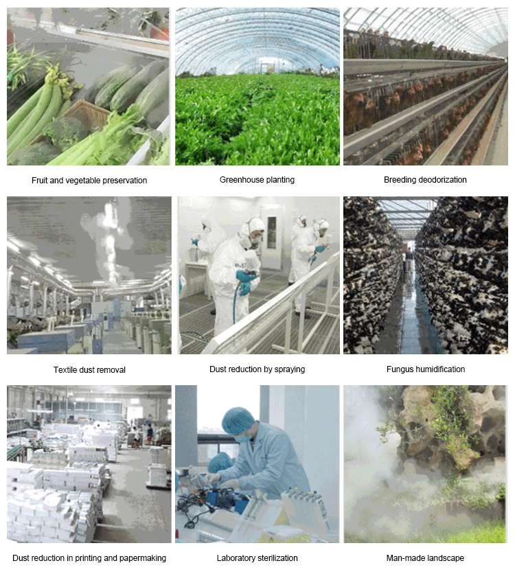 Industrial Commercial Dry Fog Humidifiers for Workshop Textile Mushroom Farming Dust-Free Room