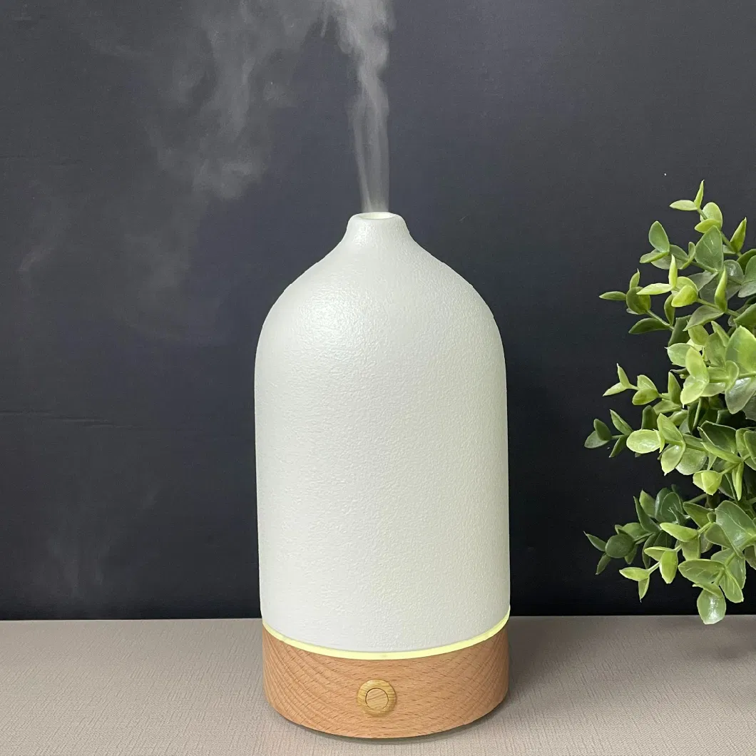 New Launch Terrazzo Base Ceramic Essential Oil Diffuser Ultrasonic Scent Diffuser