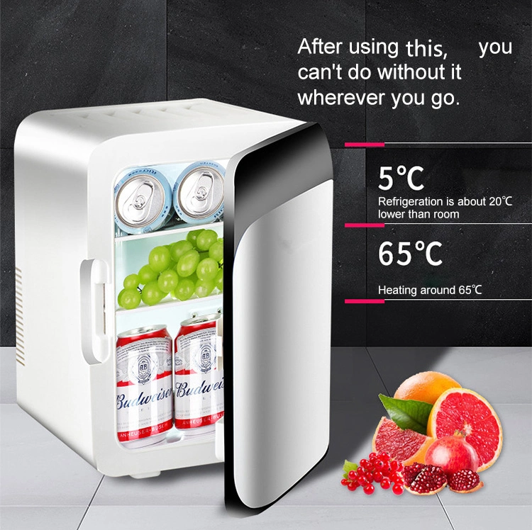 Factory Price 12V 10L Mini Automatic Fridge Portable Cosmetic Fridge Gbf-10L1