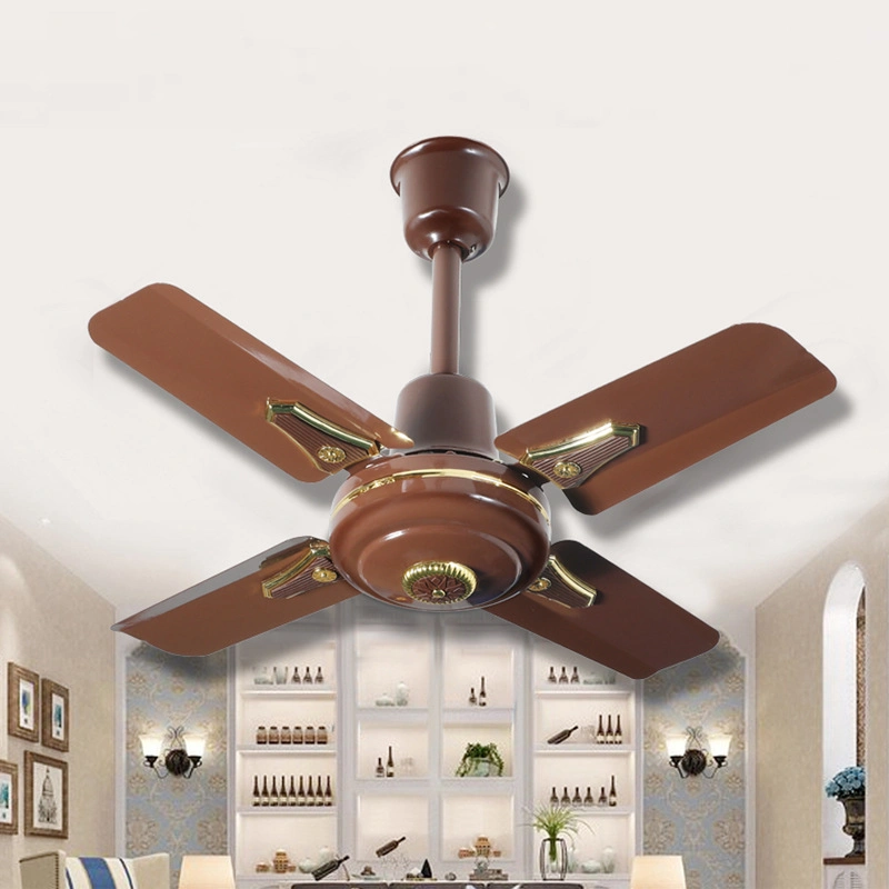 F05 Modern 24 Inch 4 Blades Ceiling Fans Without Lights Home Living Room Bedroom