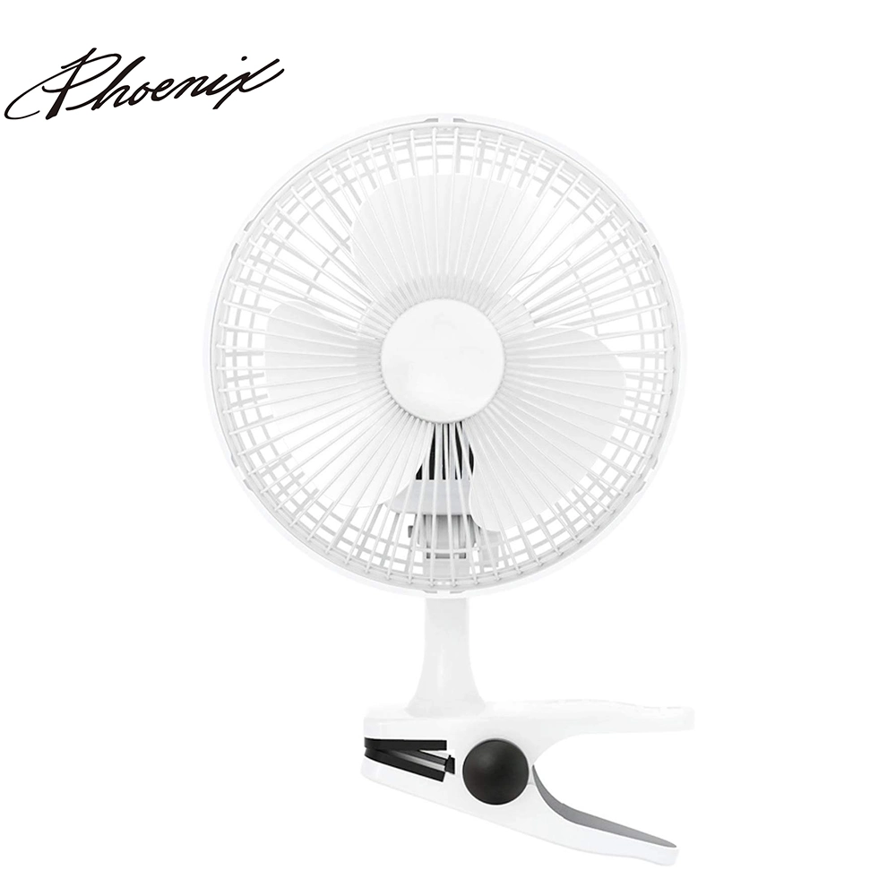 6&quot; Multi-Function Portable Mini Table Clip Fan with 2-Speed Rotary Control