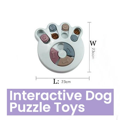 Pet and Dog Slower Feeder Interactive Dog Puzzle Toys and Food Dispenser