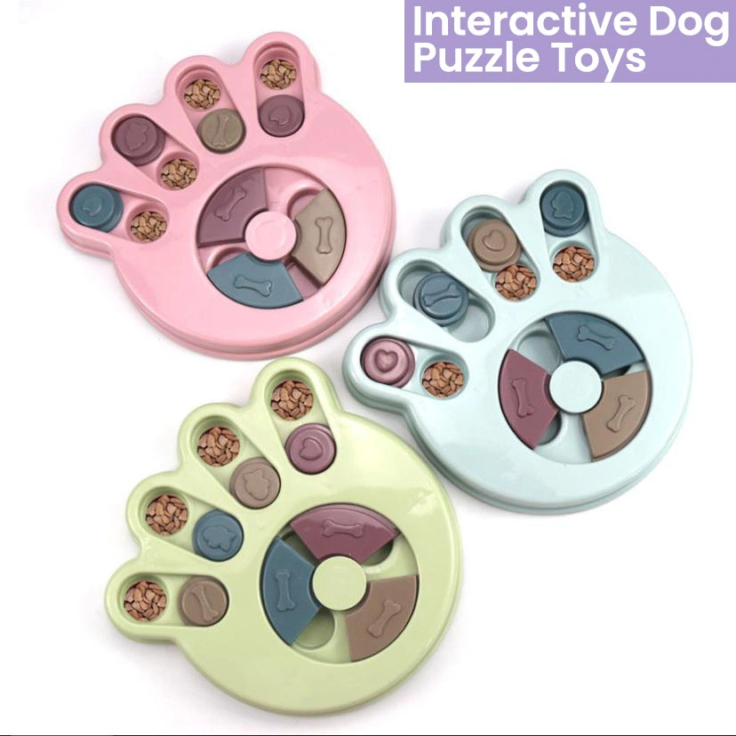 Pet and Dog Slower Feeder Interactive Dog Puzzle Toys and Food Dispenser