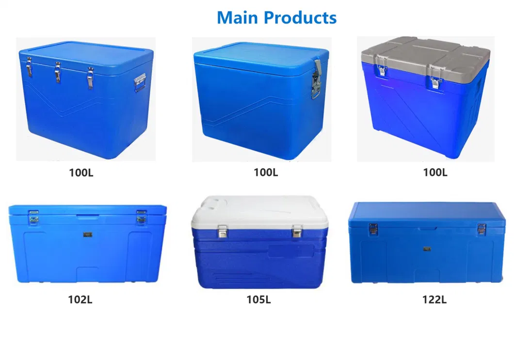 Plastic Cooler Box and Plastic Icebox for Fresh Food