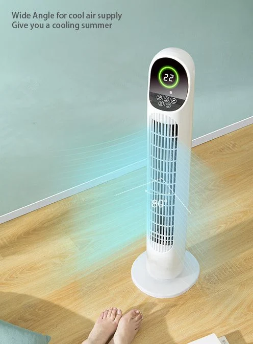 32inch Digital Tower Fan Oscillating and Remote Silent Work Bed Room