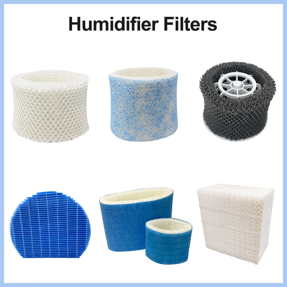 OEM ODM Customized Activated Carbon Cartridge Panel Air HEPA Filter for Air Purifier Parts