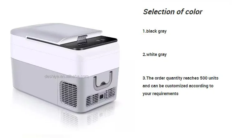 Electric Compressor Freezing 42L Car Refrigerator Suitable for All Trucks Bus RV Boat Coaches 12V 24V