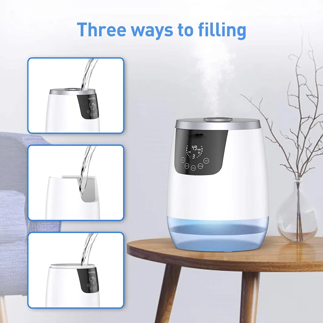 Wholesale Price Portable 25W 3.5L Capacity Top Filling Ultrasonic Humidifier Cool Mist Aroma Diffuser Smart Home Appliances