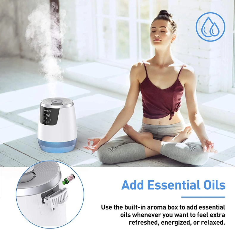 Wholesale Price Portable 25W 3.5L Capacity Top Filling Ultrasonic Humidifier Cool Mist Aroma Diffuser Smart Home Appliances