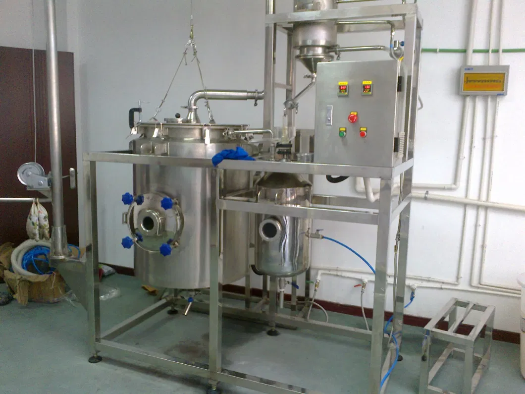 High-Quality Traditional Chinese Herbal Extraction Machine Solvent Extraction Device Steam Heating