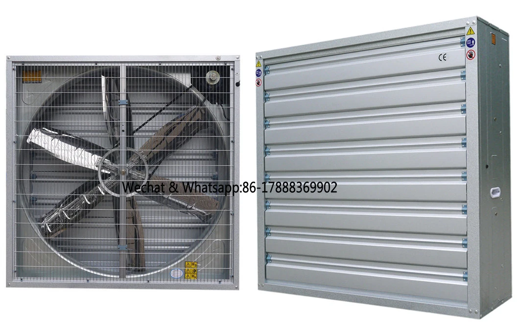 Intelligent Multi Span Greenhouse Equipment Greenhouse Hammer Fan for Ventilation/Cooling