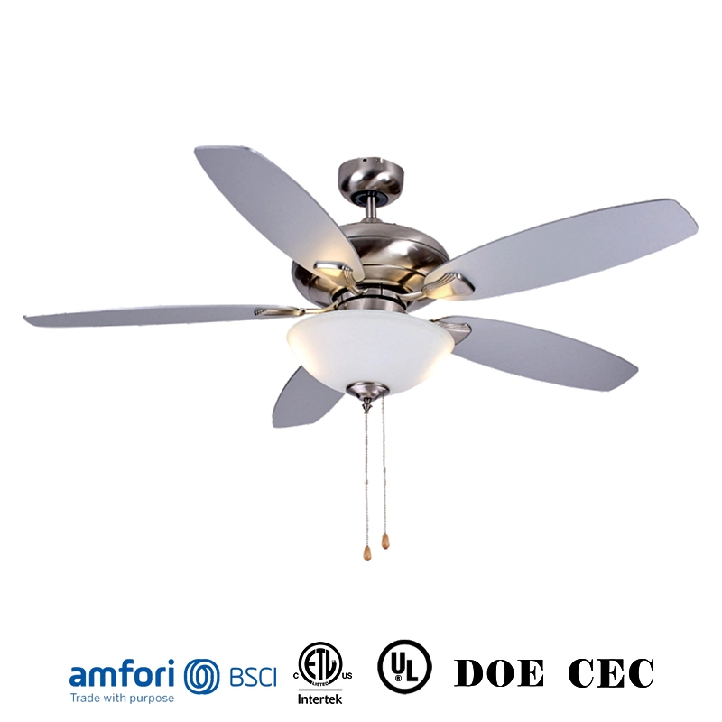 Home Decoration Intelligent Fan Ventiladores De Techo with Remote Control Exhaust Fan LED Light 52 Inch Cooling Fans Modern Ceiling Fan DC Motor Electric Fans