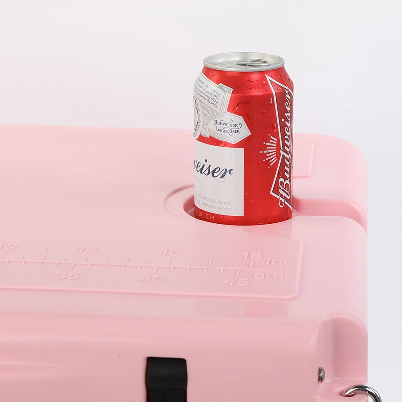 2023 Snowball Outdoor Insulated Ice Chest Roto Molded Beer Cooler Box Pink Color for Women Use