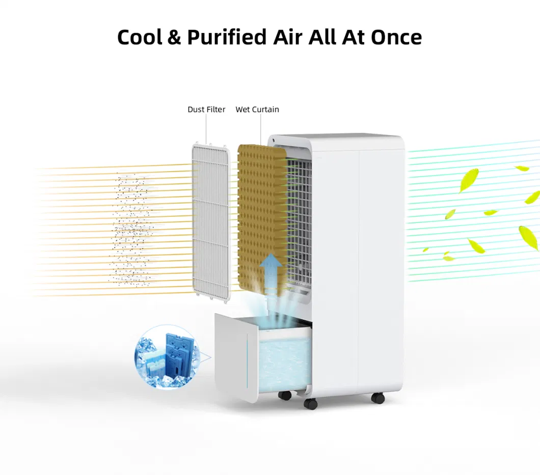 Factory Price Electric Portable Air Conditioner Personal Space Office Air Cooler