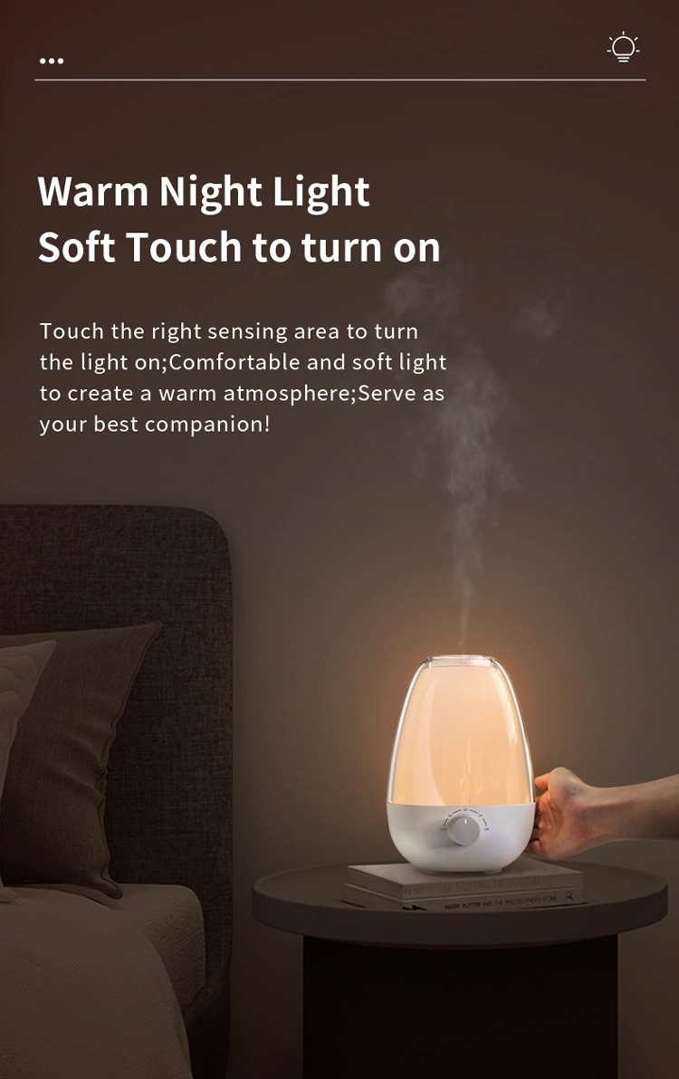 Scenta Luxury Ultrasonic Home Aroma Diffuser Humidifier Electric USB LED Light Cool Mist Air Humidifier for Bedroom