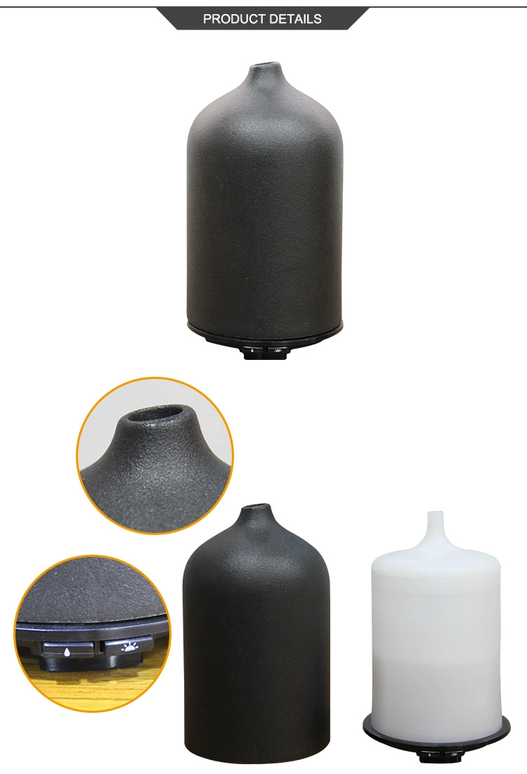 120ml Black Ultrasonic Aroma Diffuser /Air Purifier/Electric Aromatherapy Air Humidifier