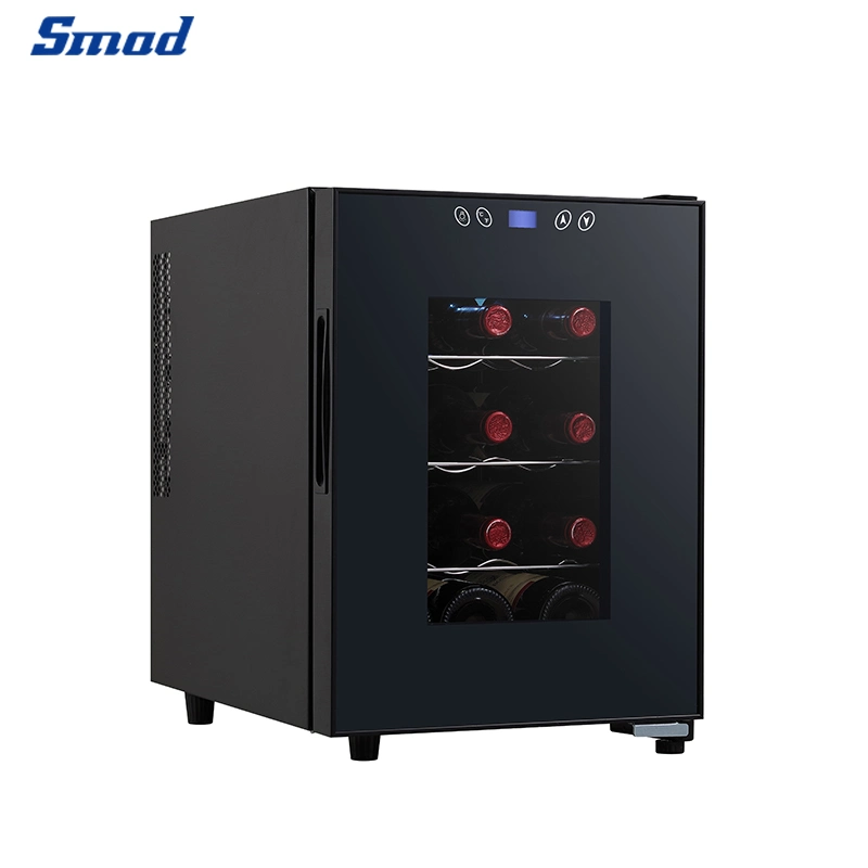 Smad 33L Capacity Glass Wine Bottle Chiller Fridge Commercial Electric Cooler