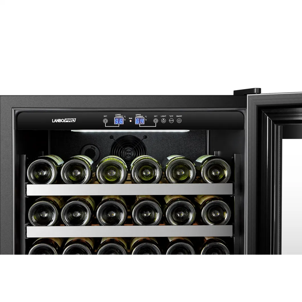 157 Bottles Usf-168d Dual Zone Wine Cellar/Wine Fridge