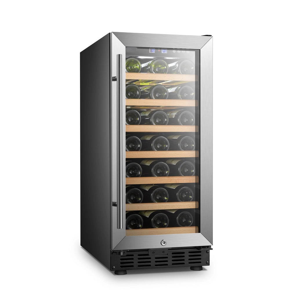 Single Zone Compressor Fan Cooling Small Wine Cabinet