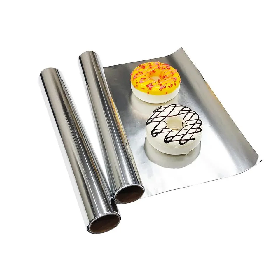 Kitchen Aluminium Foil Roll Household Foil Air-Conditioner Foil 8011 Food Class Package Roast/Grill Application 30 Micron