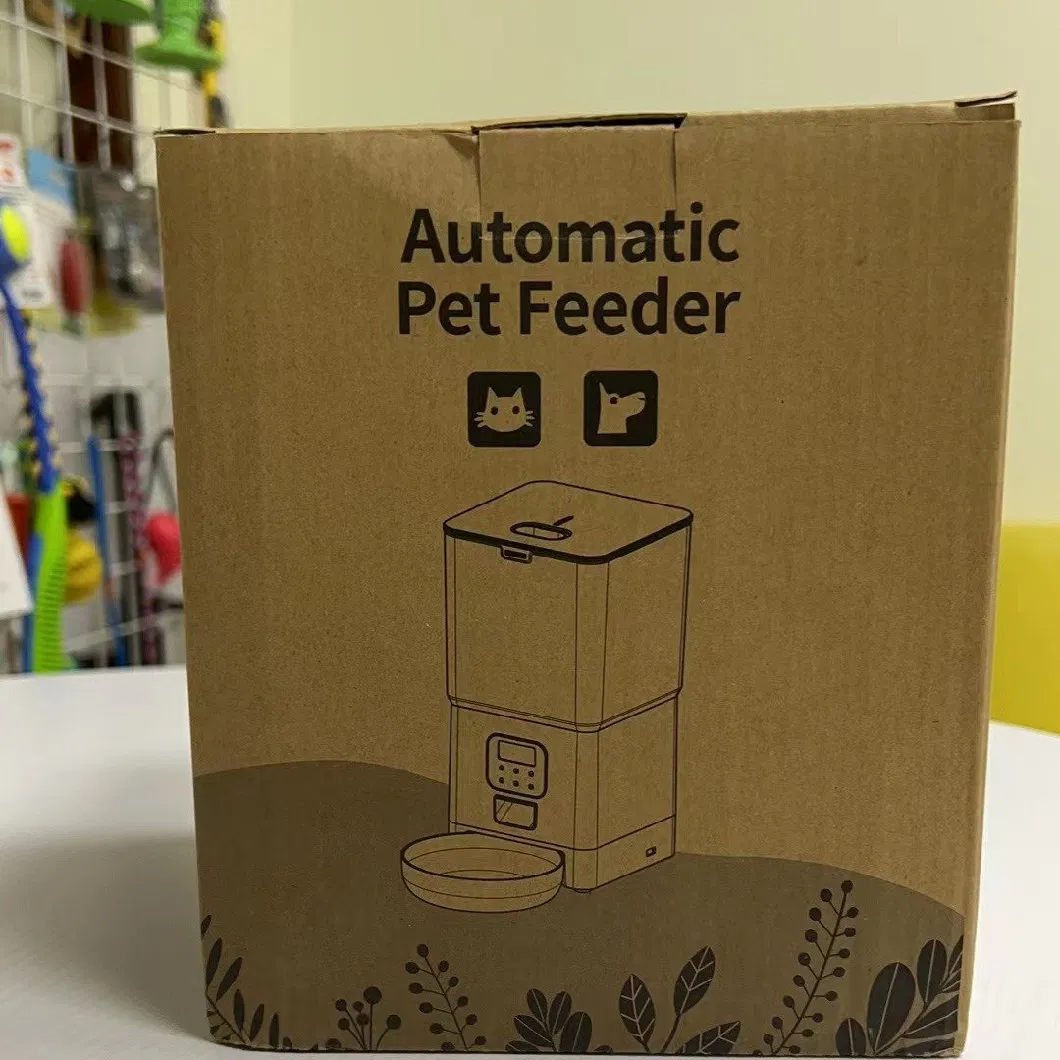 5.6L Pet 4 Meals Feeder Transparent Removable Smart WiFi Automatic Pet Food Dispenser