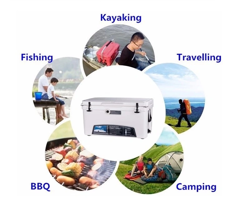 Outdoor Refrigerator Ice Cooler Box for Camping Fishing