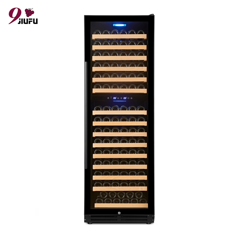 Top Rated Custom Commerical Humidor Wine Fridge Dual Zone Wine Fridge Cooler