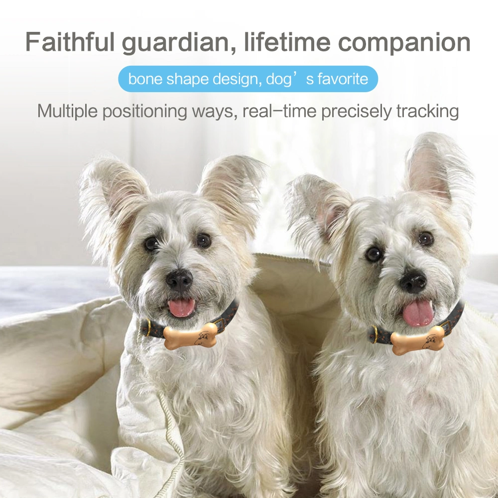 Pet Products Supply Accessories Waterproof GPS+Lbs+WiFi Multi-Modal Positioning Real-Time Positioning Intelligent Monitoring Cat Dog GPS Device Tracker