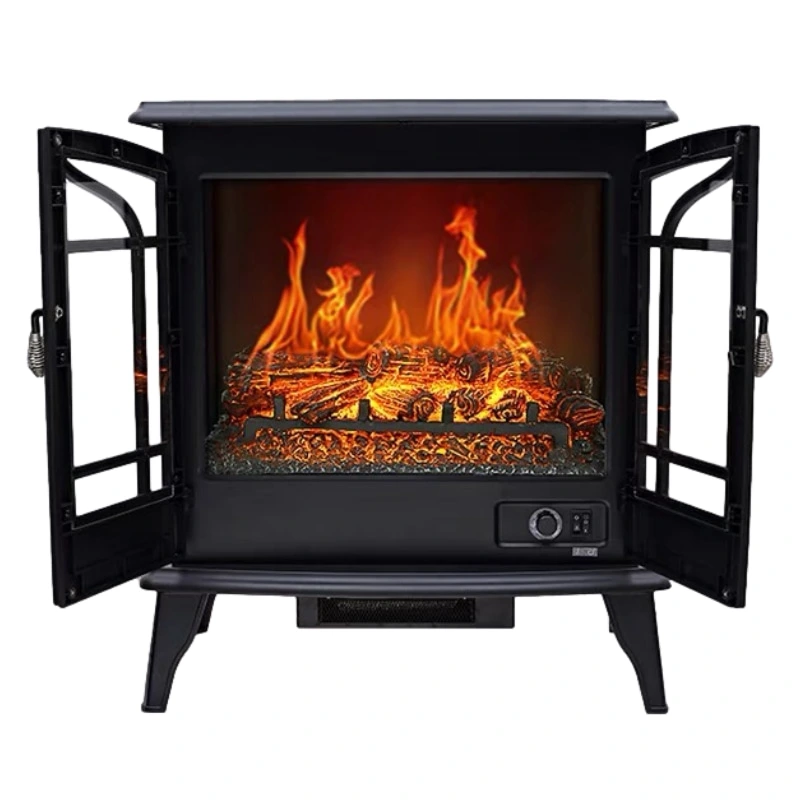 Cabinet Living Room Decoration Simulation Flame Decorative Electronic Fireplace Intelligent Heater