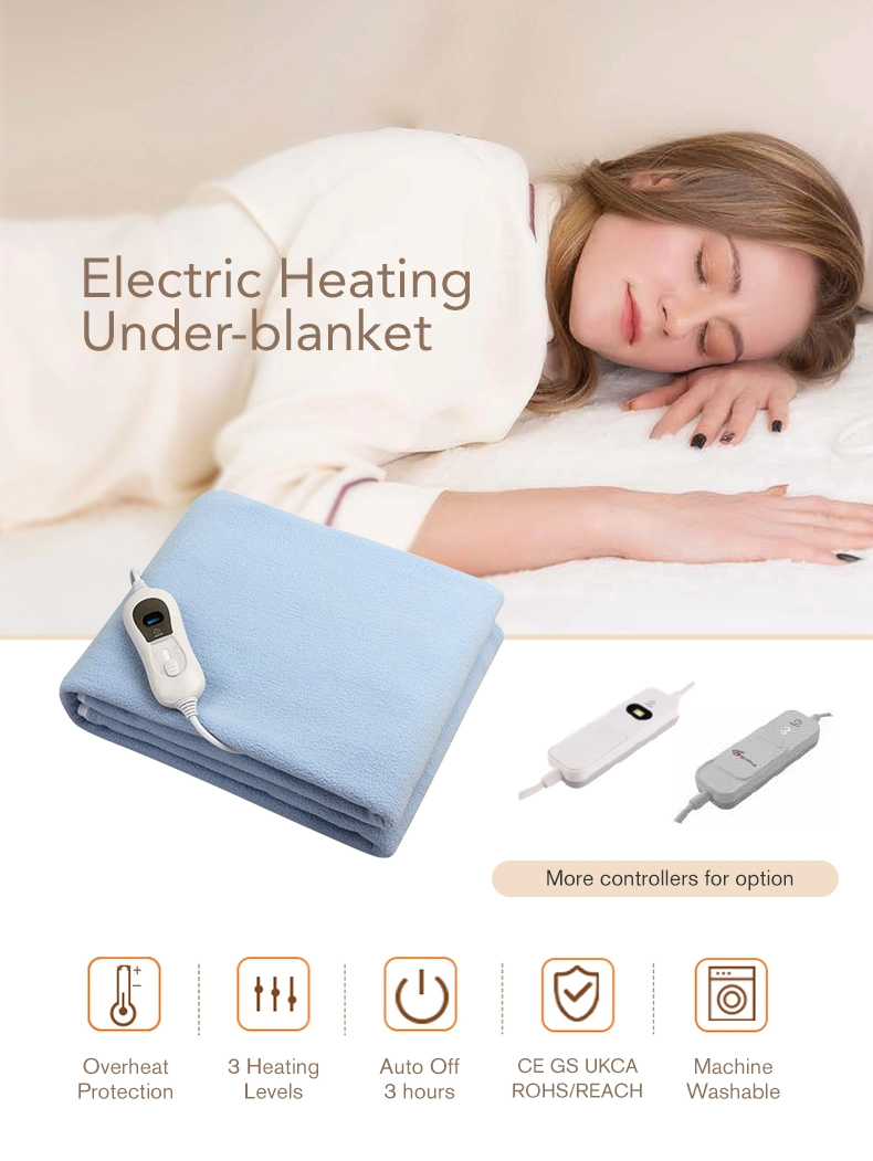 Winter Double Layer Blanket 150*80cm Heated Underblanket Twin Bed Electric Heated Blanket