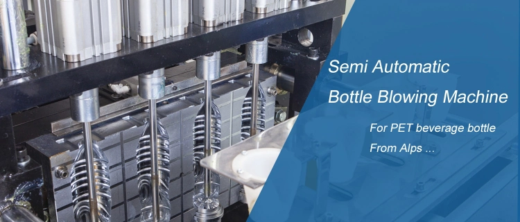 Semi Automatic Bottle Blow Moulding Machine / Pet Bottle Blower