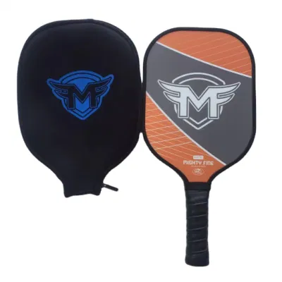 Pickleball Paddle Set with Carbon Face Protective Cover Polypropylene Honeycomb Core