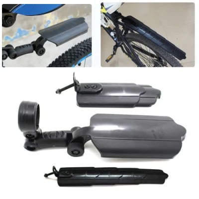 High Quality PP Material Mudguard for Bicycle New Product Bicycle Accessories Retractable Universal Mudguard Mud Tile Mud Removal Folding Mountain Mud Board