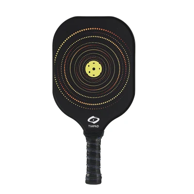 Carbon Fiber Pickleball Racket Hot Pressed Pickleball Racket T70016mm Thickness Cloth Texture Surface
