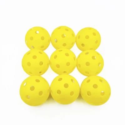 Wholesale 26 or 40 Holes Pickle Ball Game Custom Usapa Standard Outdoor Pickleball Ball for Training