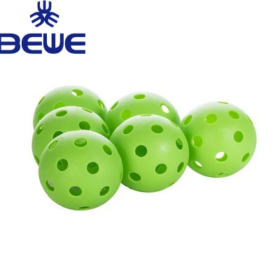 26 Holes PE Plastic Soft Material Indoor Pickleball Ball