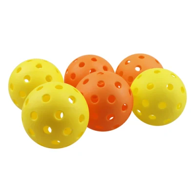 Floorball Pickleball Balls 40 Holes Plastic Outdoor Indoor Practice Wyz15328