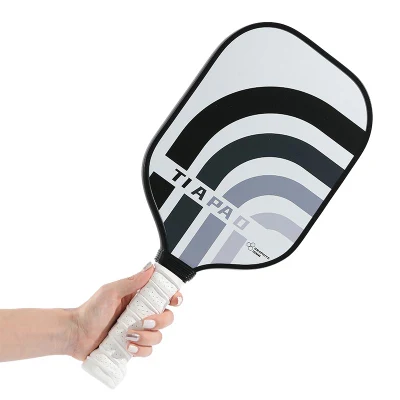 High Quality Poplar Wood Material Factory Wholesale Pickleball Paddle Set Combo Two Rackets Additional Four Balls2