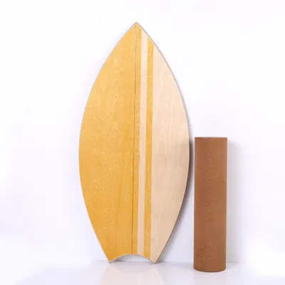 Handmade Birch Plywood Wooden Balance Board for Surf Training