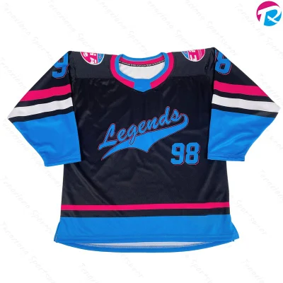  Factory Price Custom Made Uniform American Women Hockey Team Jerseys Sportswear