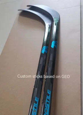 Custom Black Ice Hockey Stick or Wrapped with Graphics Based on Vapor/Nexuss/Supreme Shapes