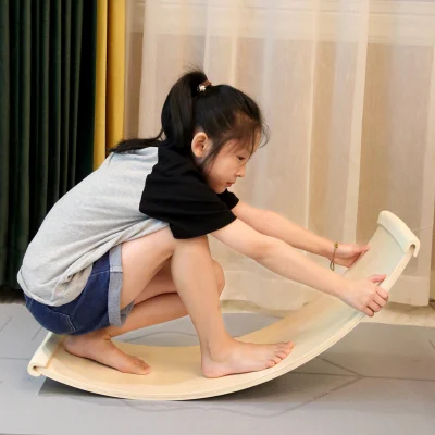 Wooden Balance Board for Children′s Sense System Training Board