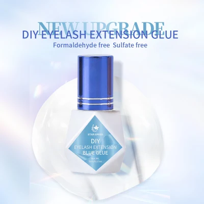 5ml Very Popular High Quality Factory Wholesale Blue DIY Eyelash Extension Glue Vendor Professional