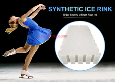 UHMWPE Synthetic Ice Sheet Manufacturer Easy Installation Skating Rinks